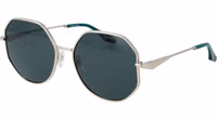 Silver Metal Sunglasses 1
