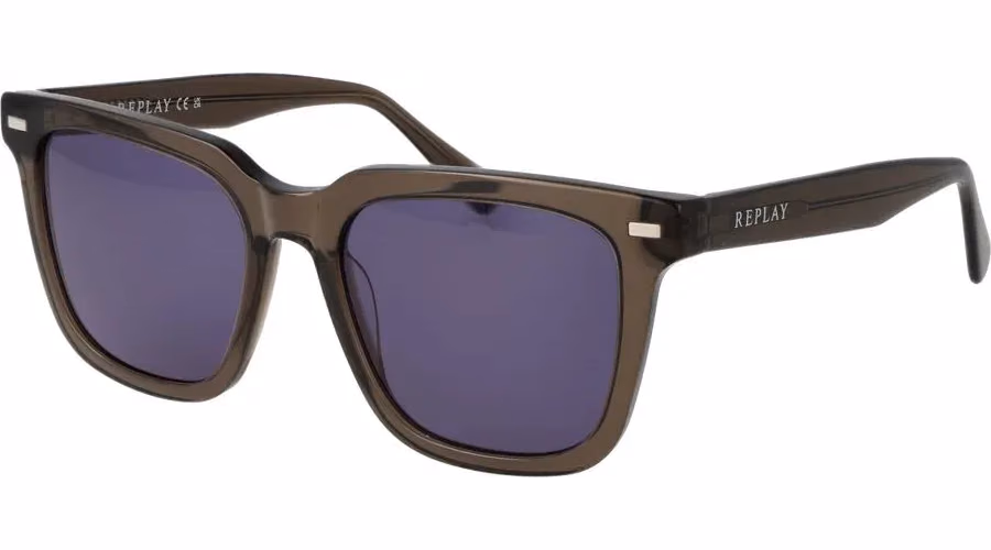 Brown Plastic Sunglasses