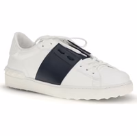 Blue Calf Leather Bos Taurus Low Top Sneakers 2