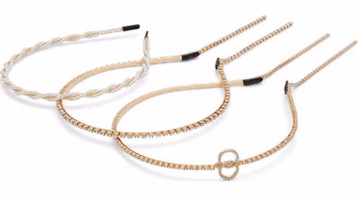 Gold Zinc Headband