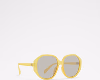 Yellow Polycarbonate Sunglasses 2