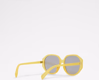 Yellow Polycarbonate Sunglasses 3