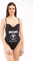 Black Polyamide One-Piece Swimsuit 1