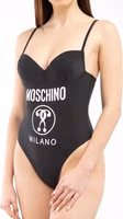 Black Polyamide One-Piece Swimsuit 2