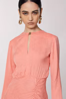 Pink Copper Casual Dress 4
