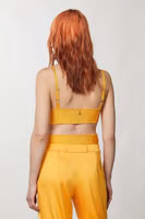 Orange Viscose Tank Tops 3