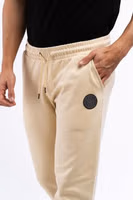 Beige Cotton Joggers (Workout Pants) 2