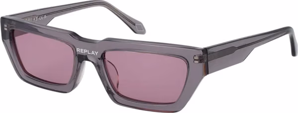 Gray Plastic Sunglasses