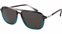 Turquoise Plastic Sunglasses 1
