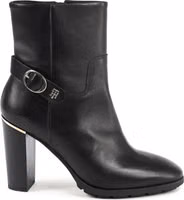 Black Leather Ankle Boots 1