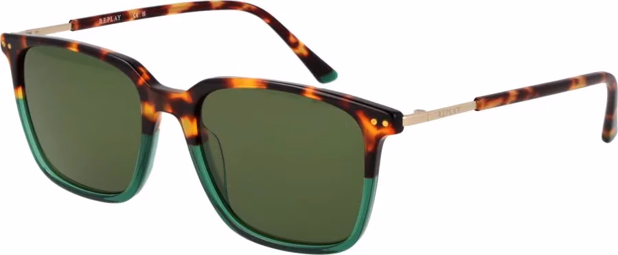 Brown Plastic Sunglasses