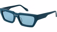 Turquoise Plastic Sunglasses 1