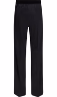 Black Silk Casual Pants 2