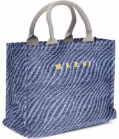 Blue Nylon Shoulder Bag 2