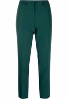 Bicolor Elastane Casual Pants 1
