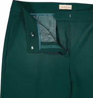Bicolor Elastane Casual Pants 3