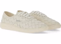 White Calfskin Sneakers 2