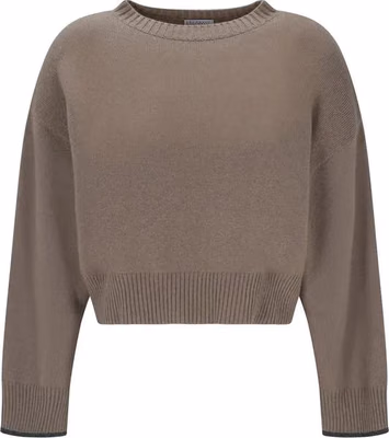 Beige Cashmere Sweater