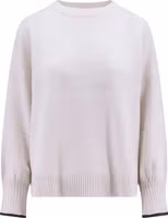 White Cashmere Sweater 1