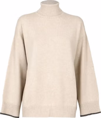 Beige Cashmere Sweater