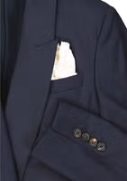 Blue Virgin Wool Blazer 3