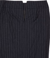Gray Virgin Wool Midi Skirt 3