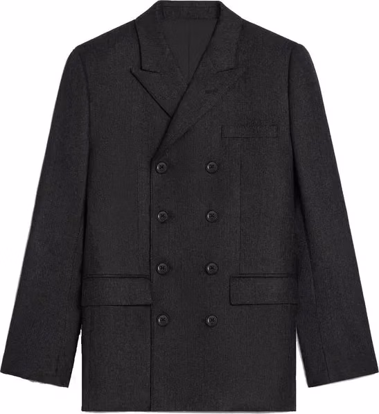 Gray Wool Blazer