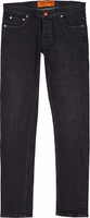 Black Cotton Slim Fit Jeans 1