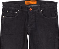Black Cotton Slim Fit Jeans 3