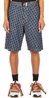 Blue Cotton Knee Length 2