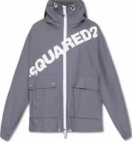 Gray Cotton Shell Jacket 1