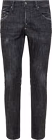 Black Cotton Skinny Jeans 1