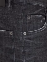 Black Cotton Skinny Jeans 3