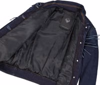 Blue Cotton Denim Jacket 3