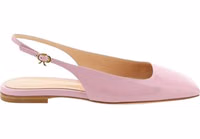 Multicolor Calfskin Flat Sandals 1