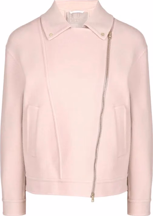 Multicolor Polyamide Biker Jacket
