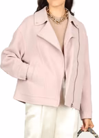 Multicolor Polyamide Biker Jacket 2