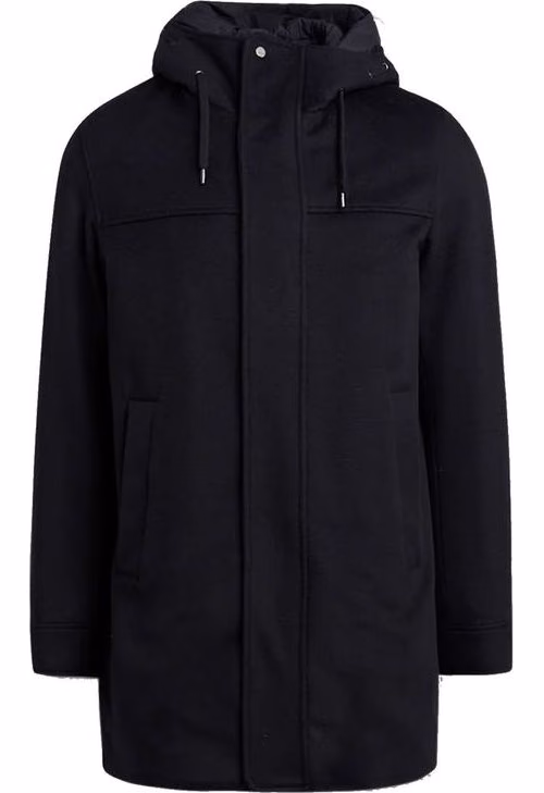 Black Cashmere Coat