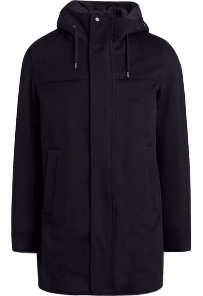 Black Cashmere Coat