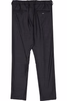 Gray Wool Casual Pants 2