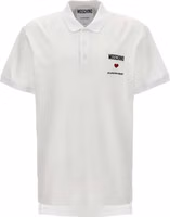 White Cotton Polo Shirt 1