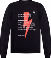 Black Cotton Sweatshirt 1