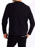 Black Cotton Sweatshirt 3