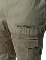 Bicolor Cotton Cargo Pants 4