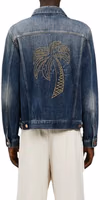 Blue Cotton Denim Jacket 3