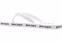 White Rubber Slides 3