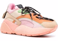 Orange Polyethylene Chunky Sneakers 2