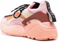 Orange Polyethylene Chunky Sneakers 3