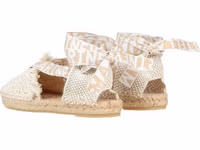 Beige Canvas Espadrilles 3