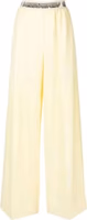 Bicolor Wool Casual Pants 1